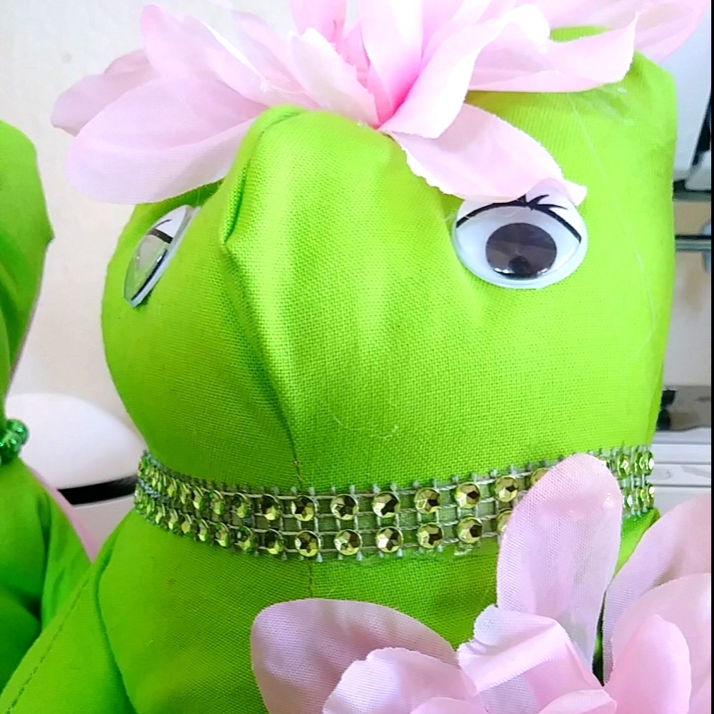 Handmade Cloth  Stuffed Teddy Bear.